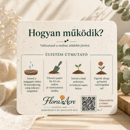 🌱 2027-es ültethető magnaptár🍈 – Egy évnyi szépség, új élet minden lapban! 🌸🎁