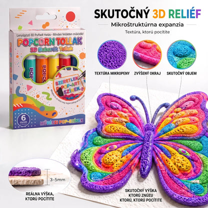 Ma 50% kedvezménnyel 🔥 | PKNEW® 3D dombornyomó művészeti toll🍇 – változtassa a hétköznapi rajzokat lenyűgöző térbeli alkotásokká 🎨